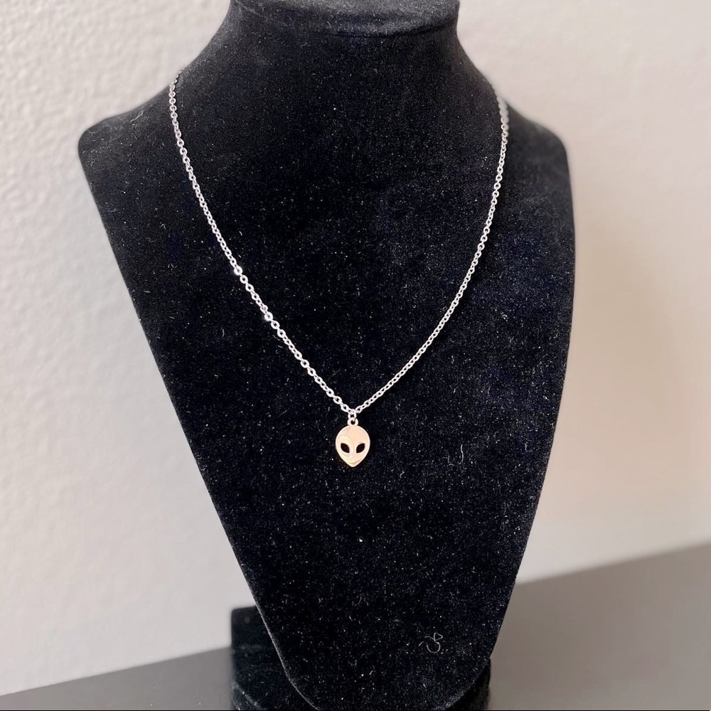 Handmade Alien Necklace